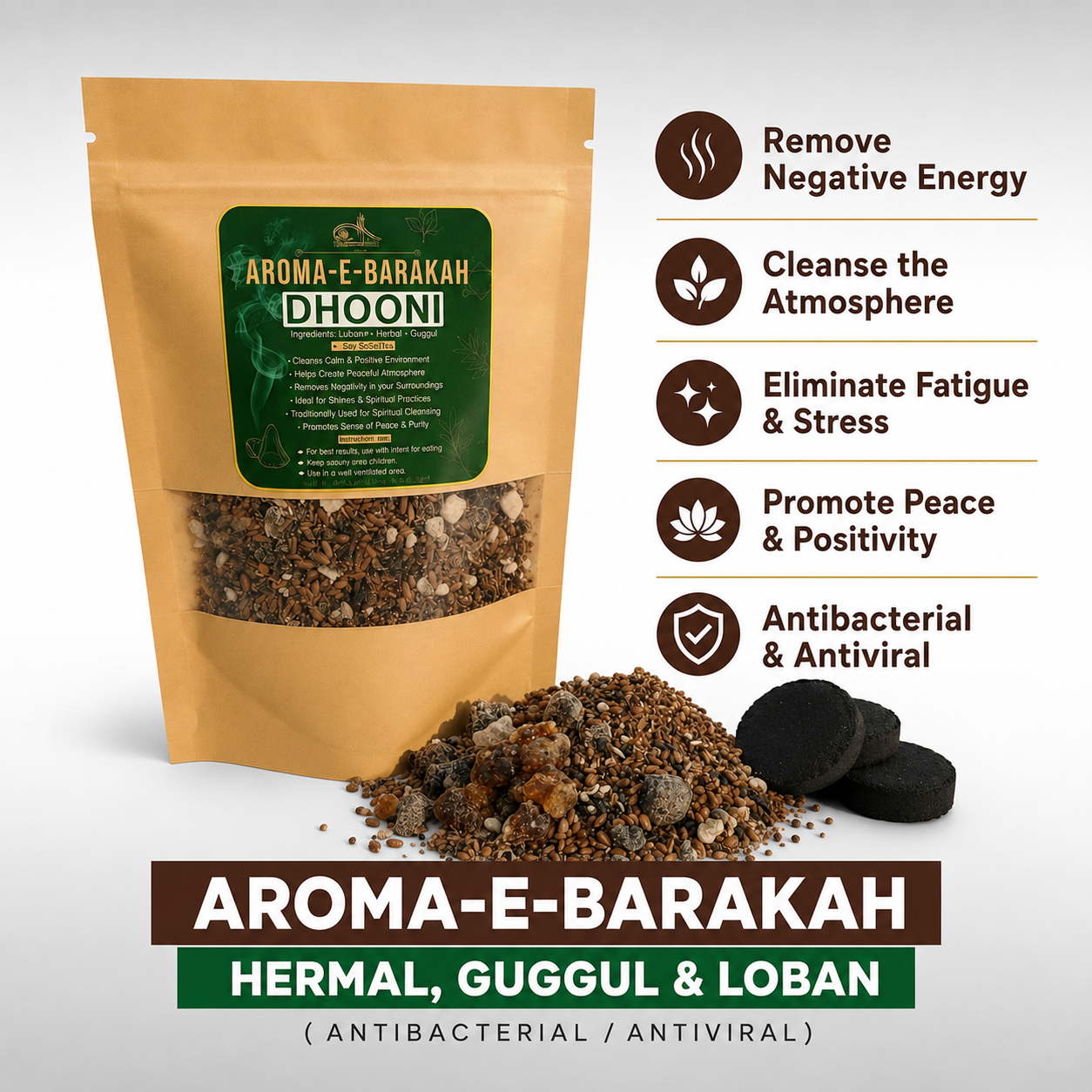 Magical Dhuni Pack (Combination of Harmal, Guggul, Luban)